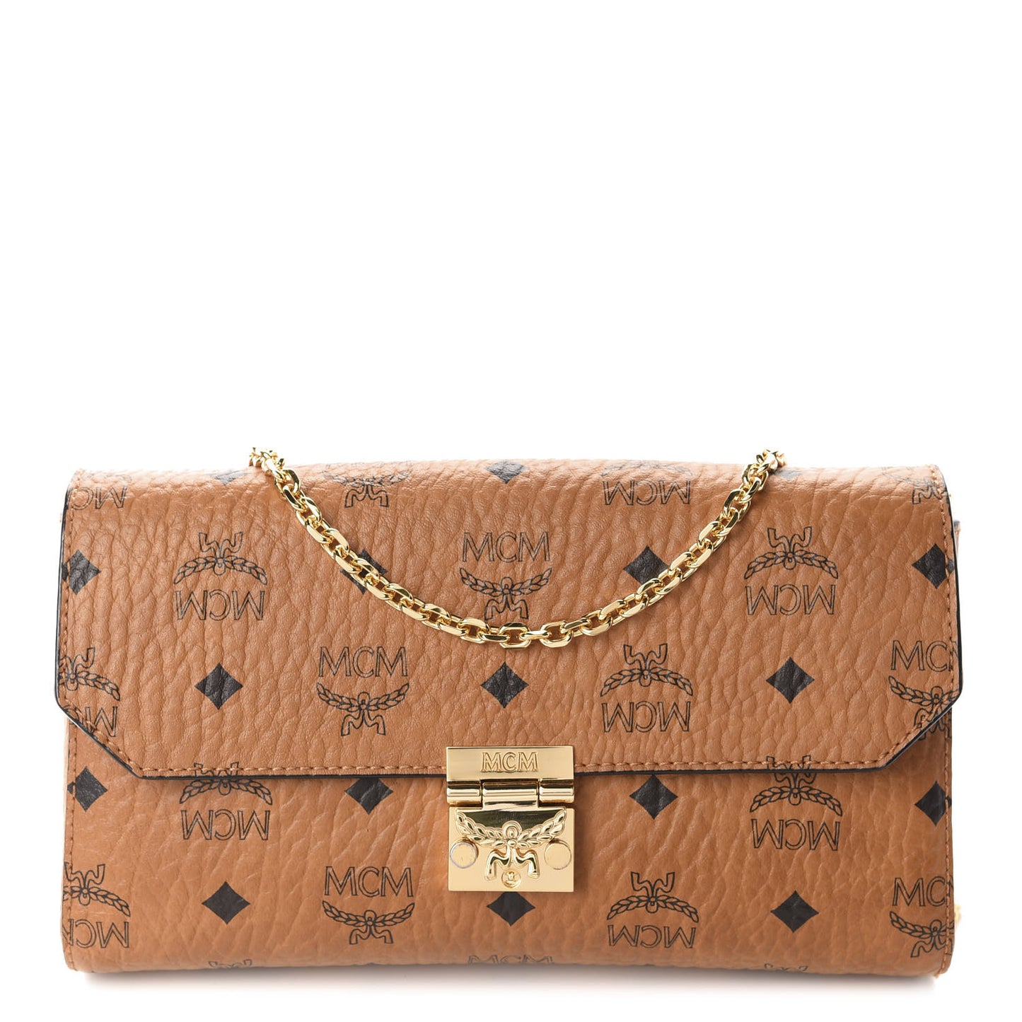 Visetos Small Millie Crossbody Bag Cognac
