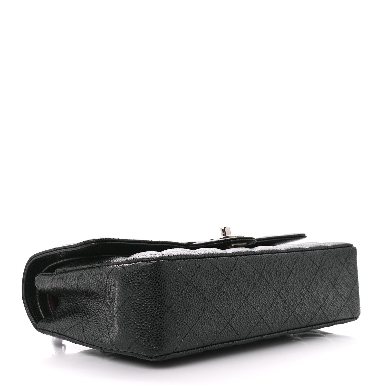 Chanel Caviar Quilted Medium Double Flap Black 4 of 14