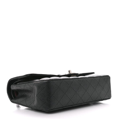Chanel Caviar Quilted Medium Double Flap Black 4 of 14