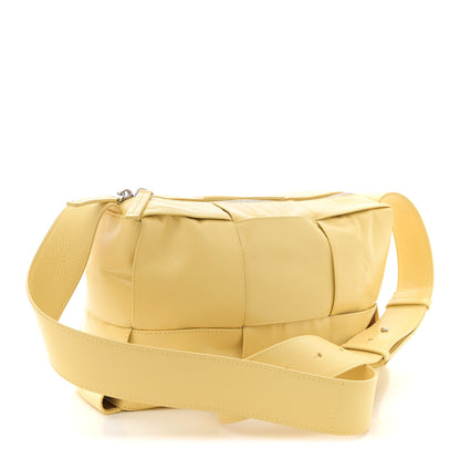 Bottega Veneta Paper Calfskin Maxi Intrecciato Arco Camera Bag Butter 3 of 13