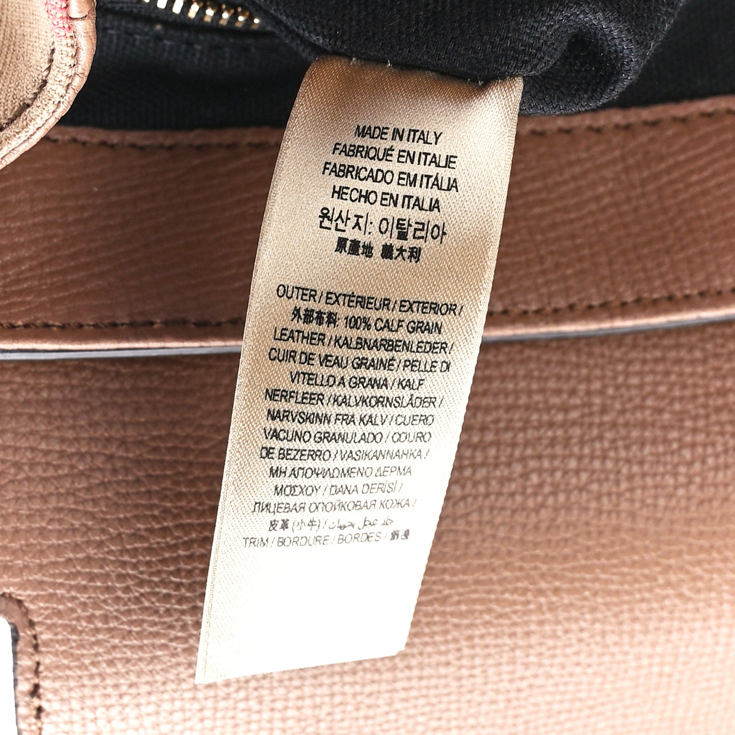 Derby Calfskin House Check Small Camberley Dark Sand