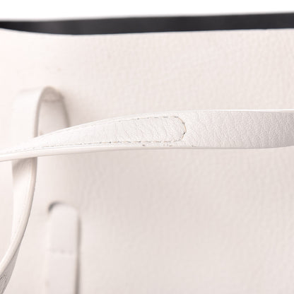 Balenciaga Smooth Calfskin Double Sided Small Everyday Tote Optic White Black 12 of 18