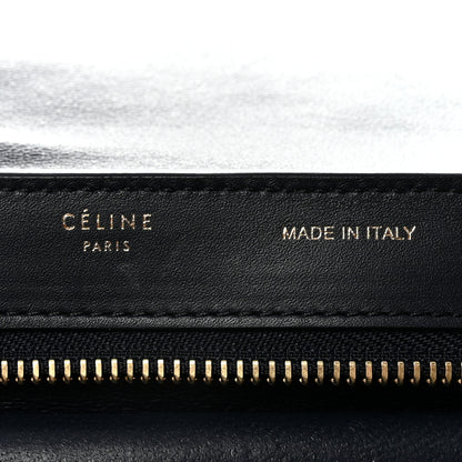 Celine Bullhide Calfskin Small Tri-Color Trapeze Fluo Orange 6 of 9
