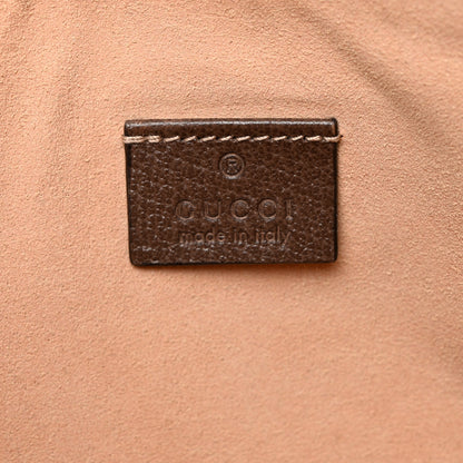 Gucci GG Supreme Monogram Large Ophidia Pouch Clutch Brown 6 of 7