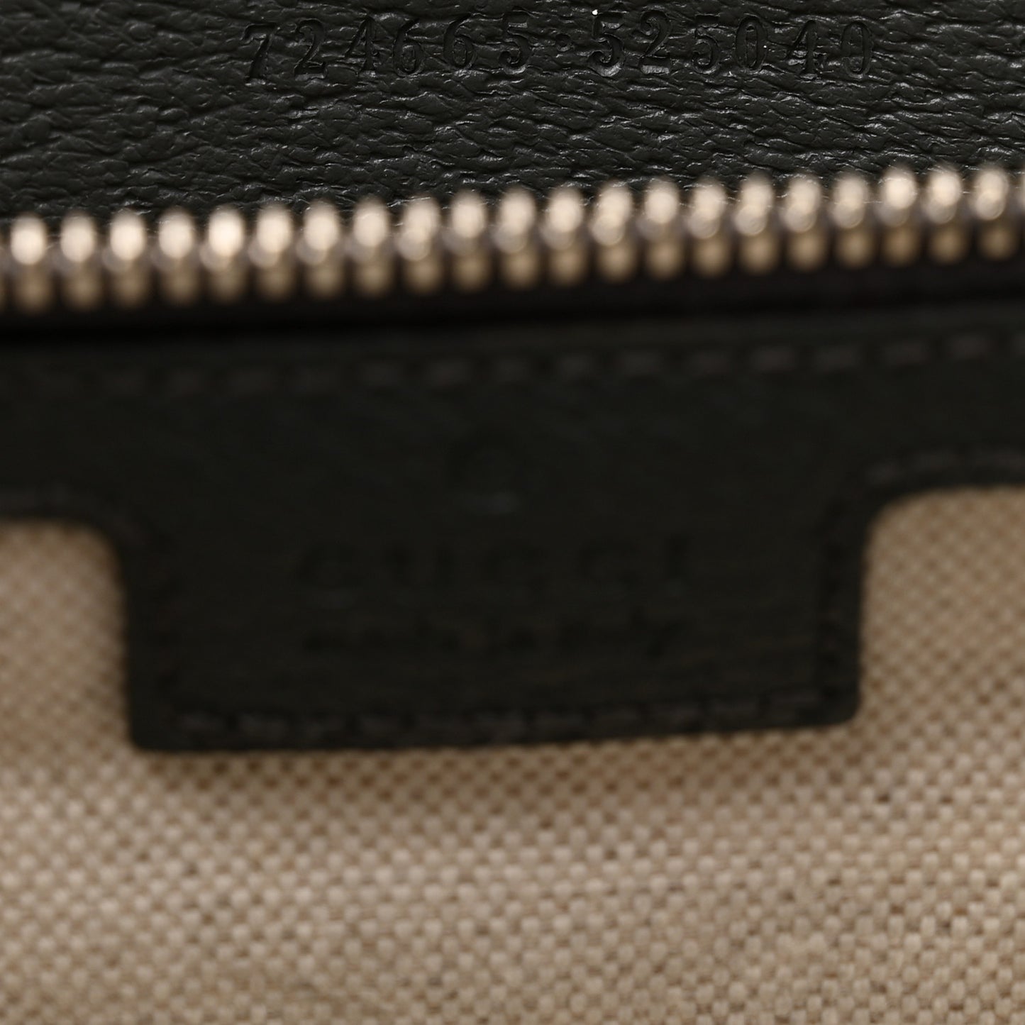 GG Supreme Monogram Textured Dollar Calfskin Large Ophidia Tote Bag Grey Black Graphite Grey