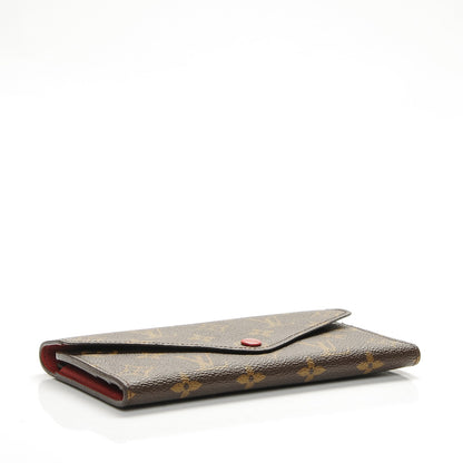 Louis Vuitton Monogram Josephine Wallet Red 4 of 8