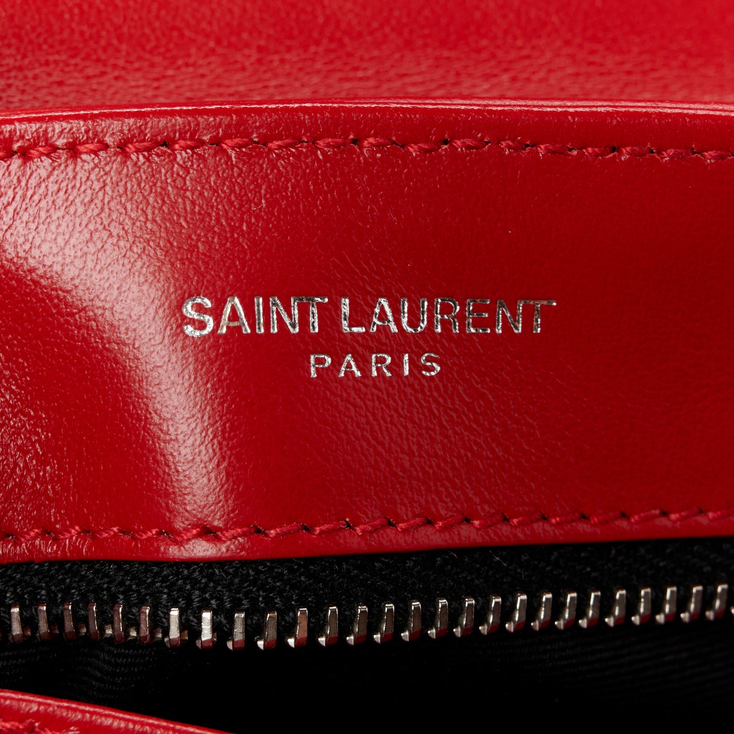 Calfskin Y Quilted Monogram Toy Loulou Crossbody Bag Rouge Eros