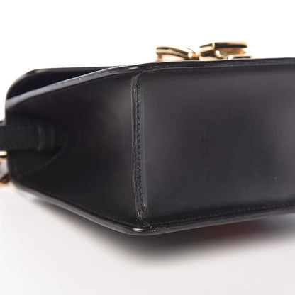 Gucci Calfskin Mini Sylvie Top Handle Bag Black 6 of 16