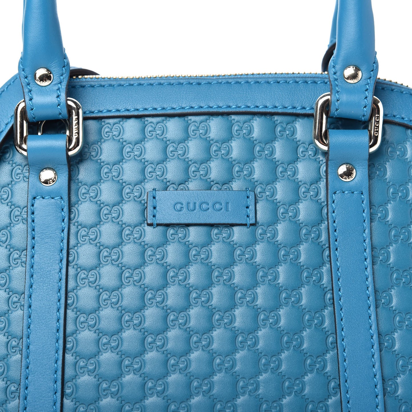 Microguccissima Mini Dome Bag Deep Cobalt