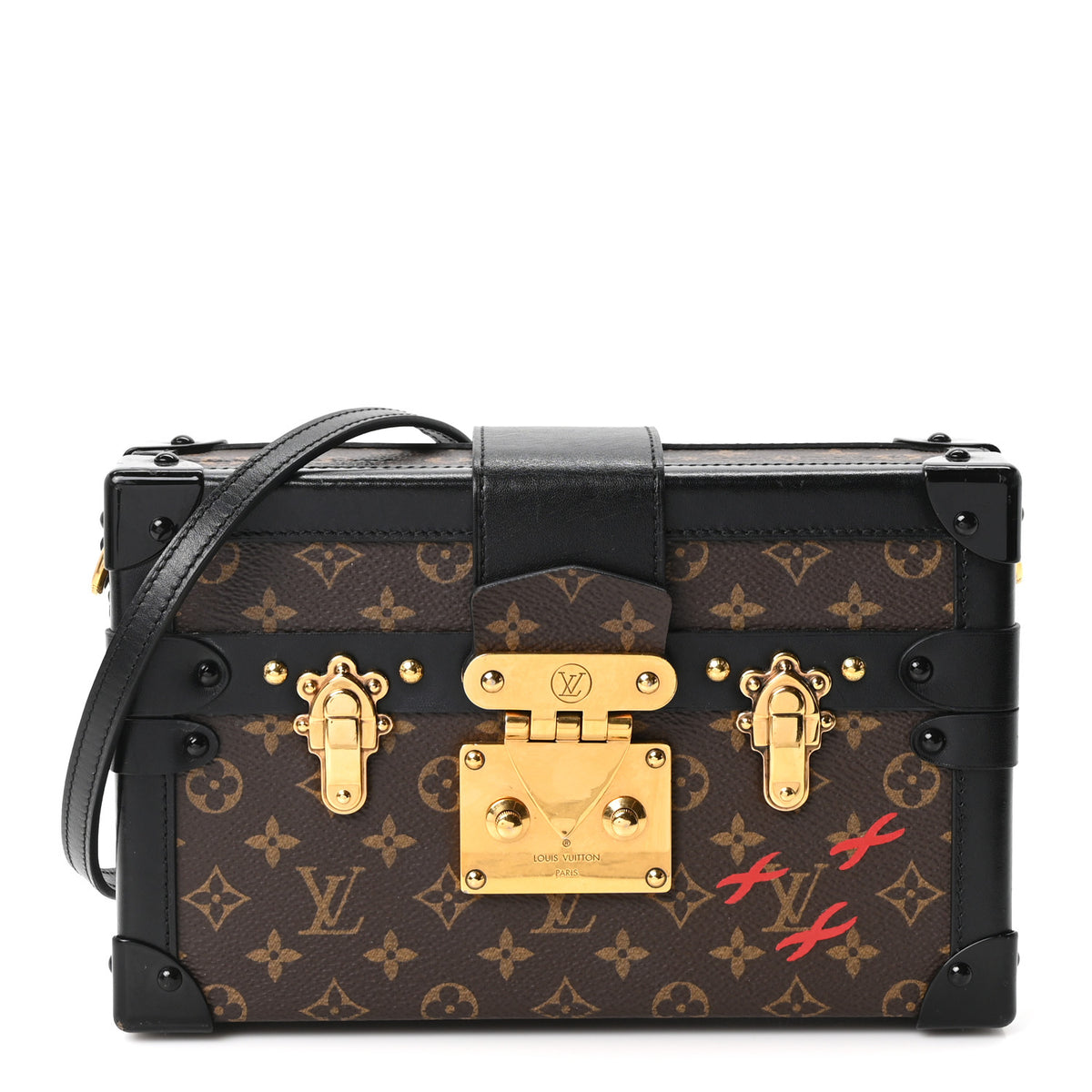 Monogram Petite Malle Black