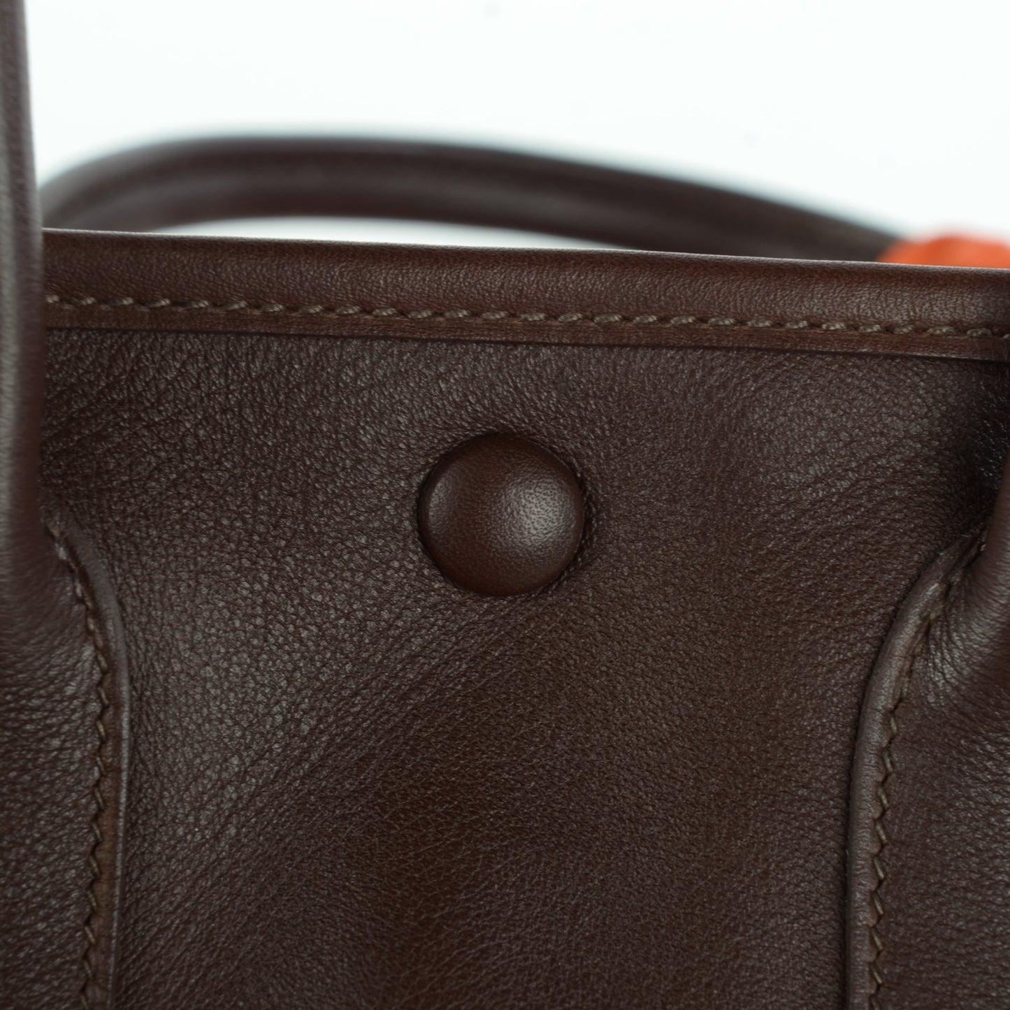 Swift Leather Bolduc Twilly Garden Party TTPM Tote Chocolate
