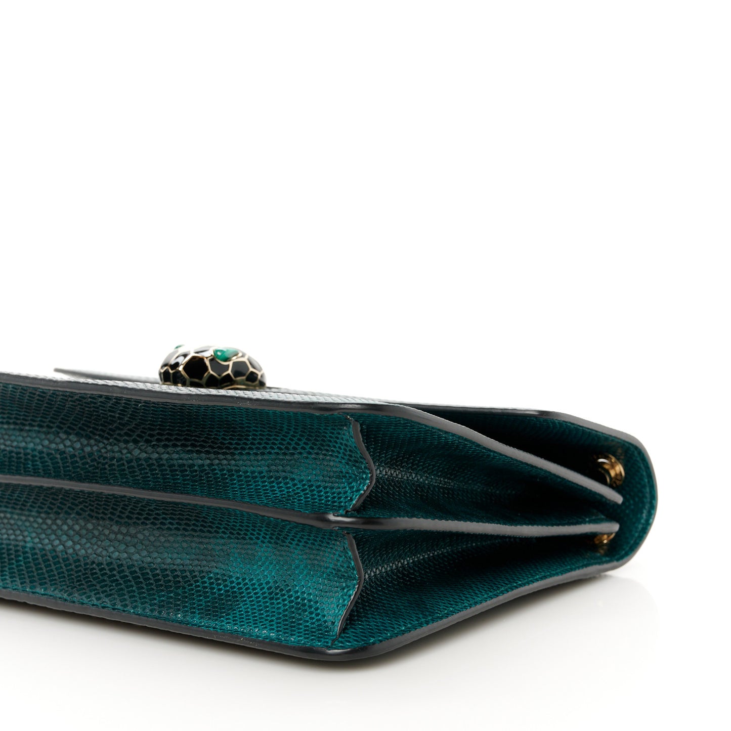 Karung Serpenti Forever Crossbody Emerald Green