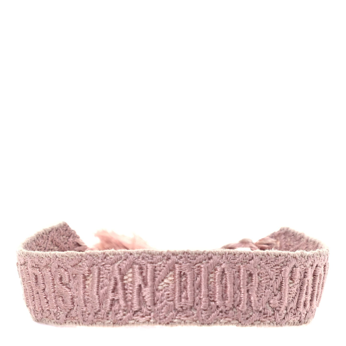 Woven Cotton J'Adior Friendship Bracelet Pink