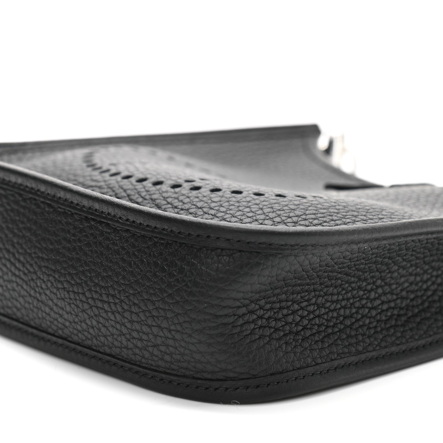 Hermes Taurillon Clemence Evelyne TPM Black 10 of 11