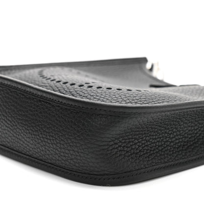 Hermes Taurillon Clemence Evelyne TPM Black 10 of 11