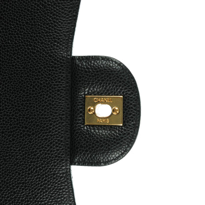 Chanel Caviar Quilted Maxi Single Flap Black 5 of 8
