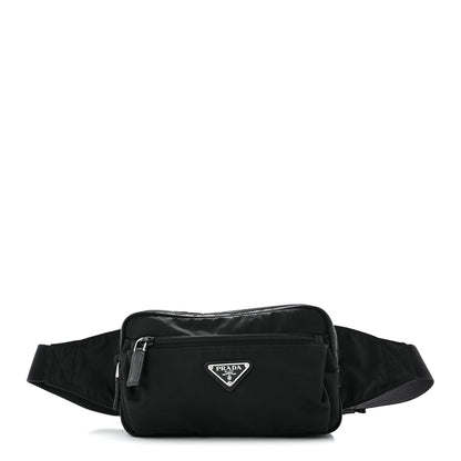 Prada Tessuto Nylon Belt Bag Black 1 of 9
