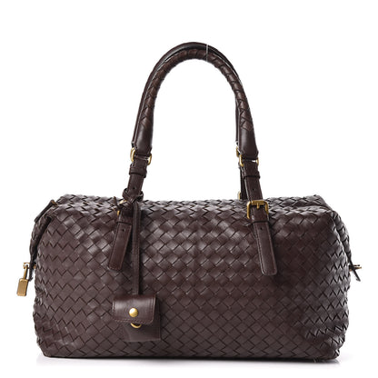 Bottega Veneta Nappa Intrecciato Montaigne Bag Ebano 1 of 24