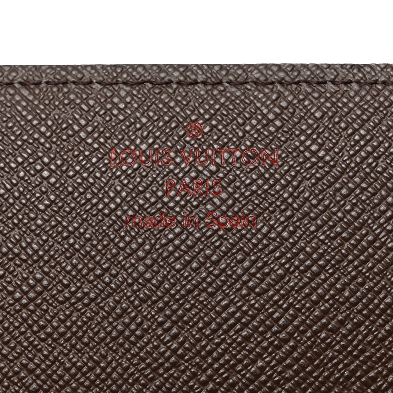 Louis Vuitton Damier Ebene Business Card Holder 7 of 9
