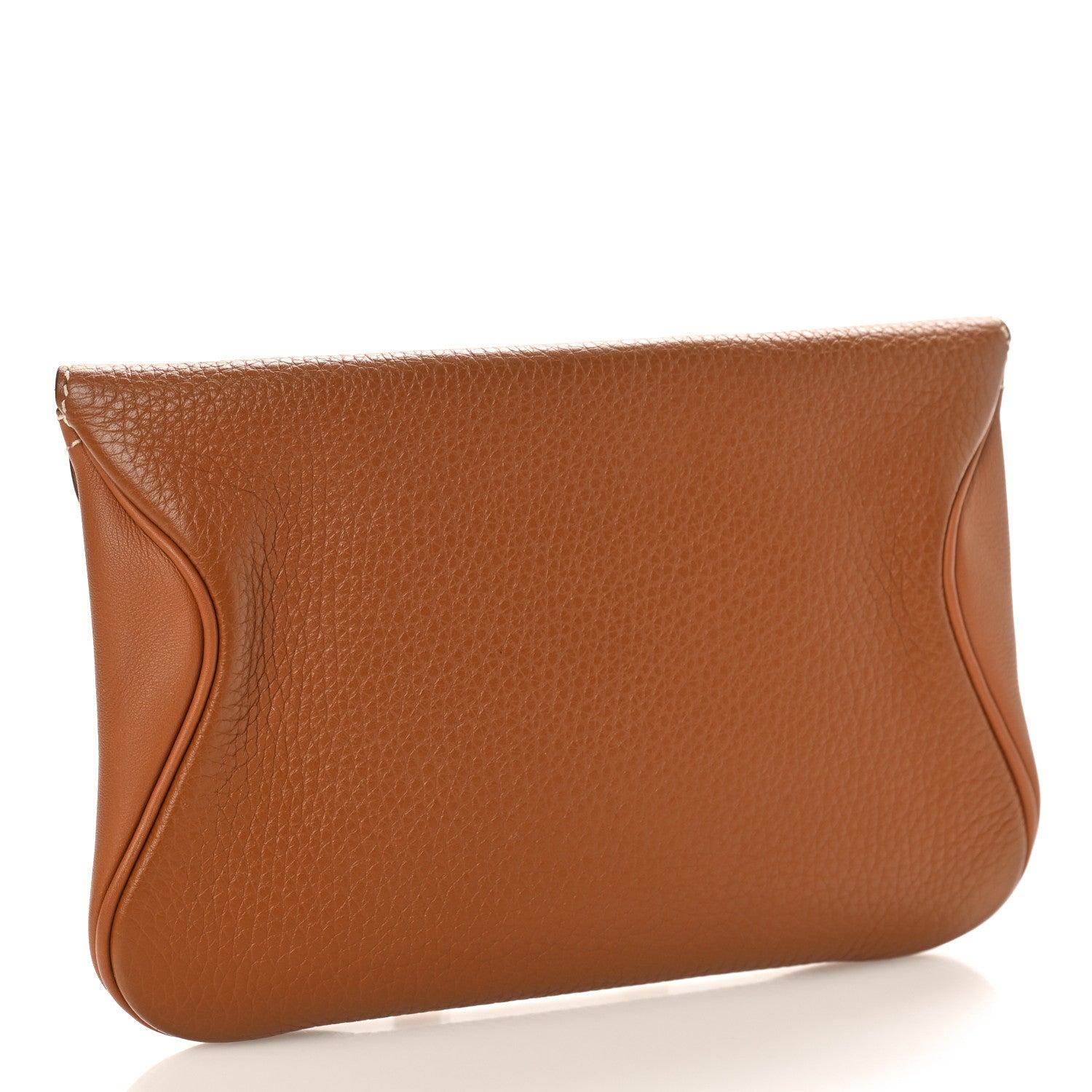 Hermes Swift Taurillon Clemence Vache Hunter Virevolte Pochette Gold 3 of 8