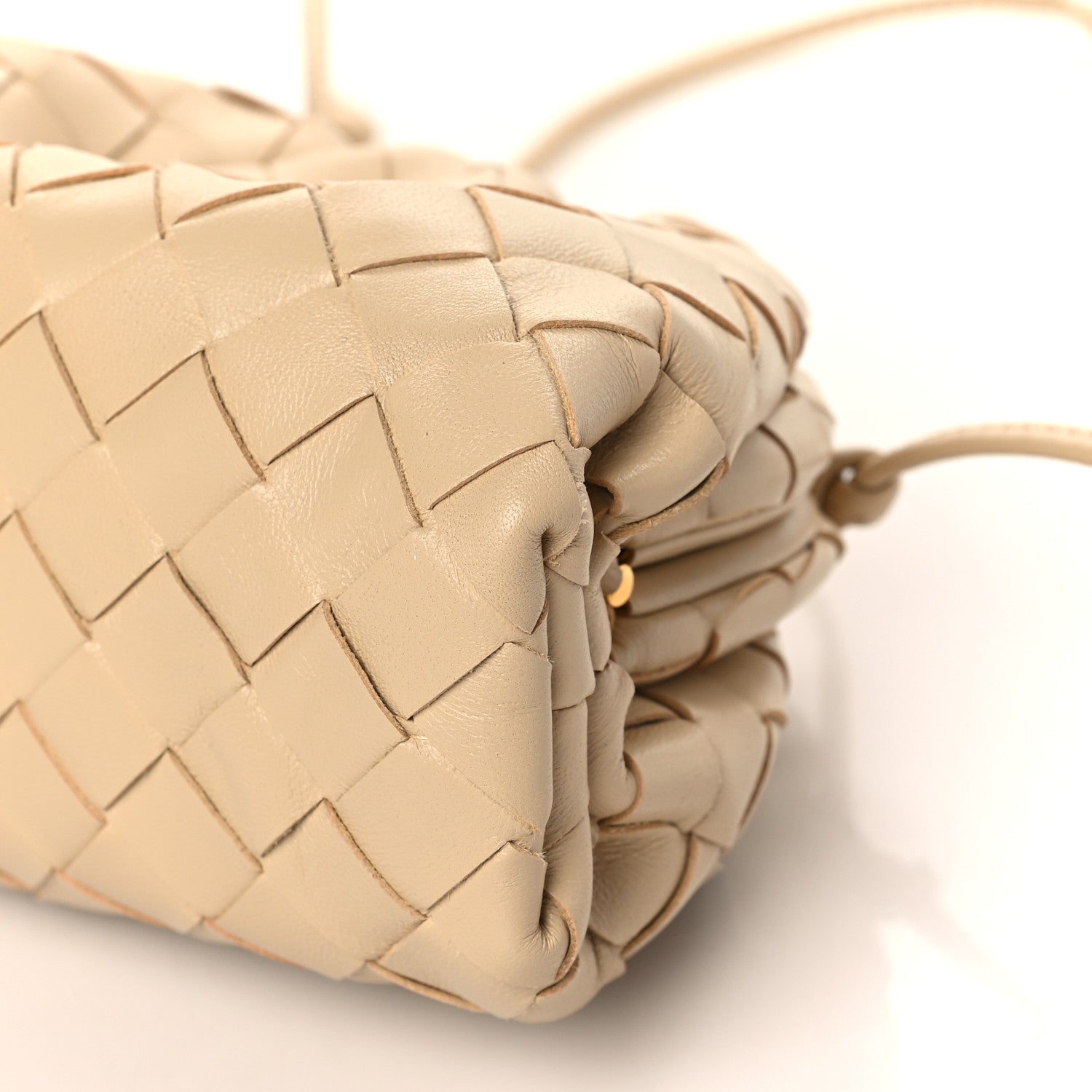 Bottega Veneta Nappa Intrecciato The Mini Pouch Porridge 8 of 9