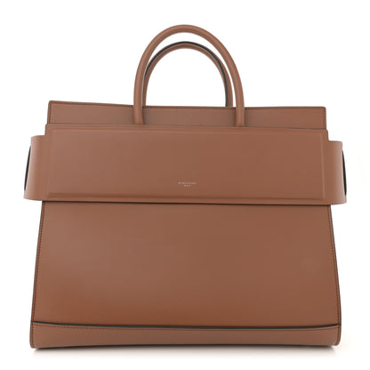 Givenchy Smooth Calfskin Medium Horizon Satchel Caramel 1 of 12