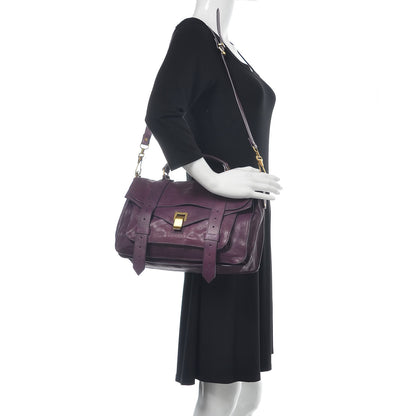 Proenza Schouler Lambskin Medium PS1 Satchel Veruca Salt 2 of 14