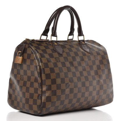 Louis Vuitton Damier Ebene Speedy 30 3 of 21