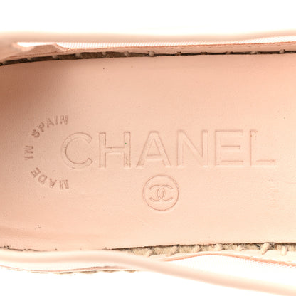 Chanel Mesh Grosgrain CC Espadrilles 39 Pink 7 of 10