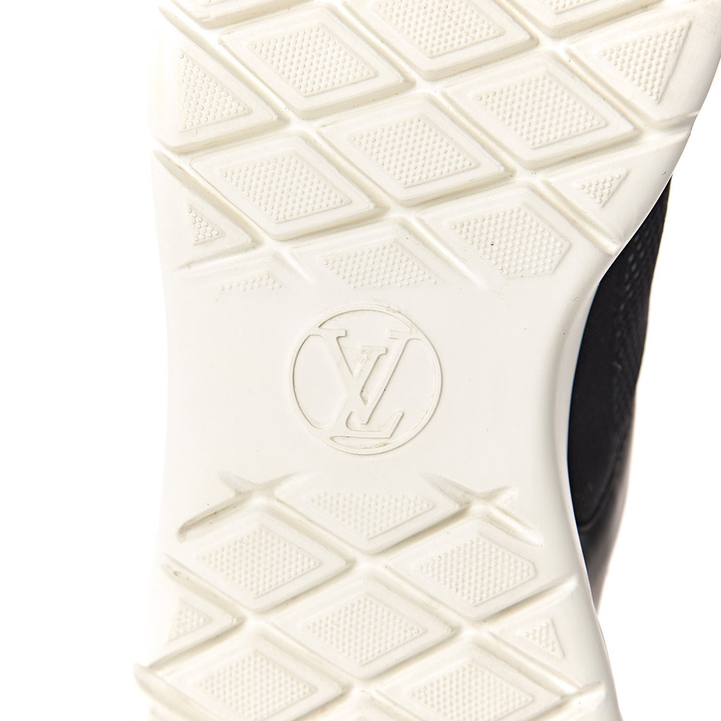 Technical Nylon Monogram Rubber Aftergame Sneakers 37.5 Black