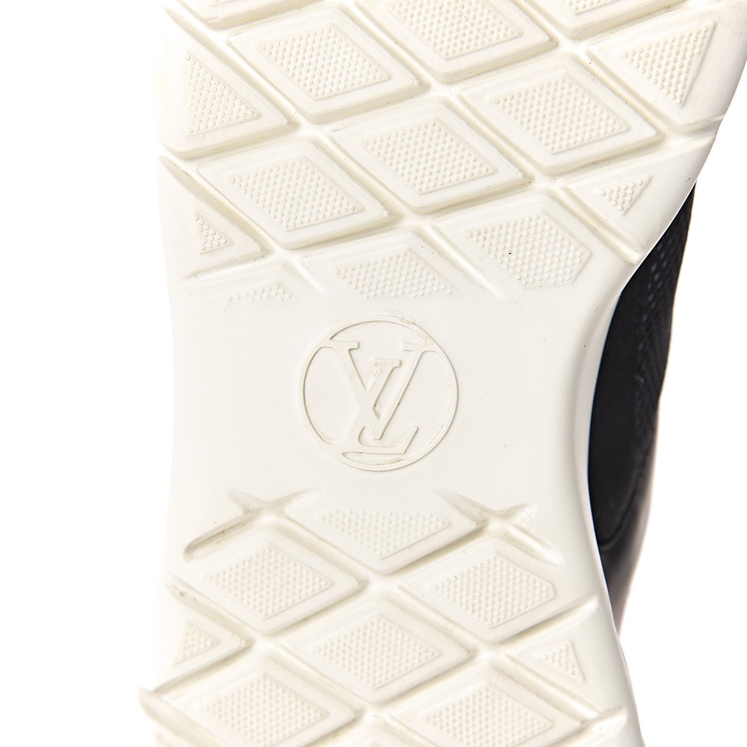 Louis Vuitton Technical Nylon Monogram Rubber Aftergame Sneakers 37.5 Black 10 of 14