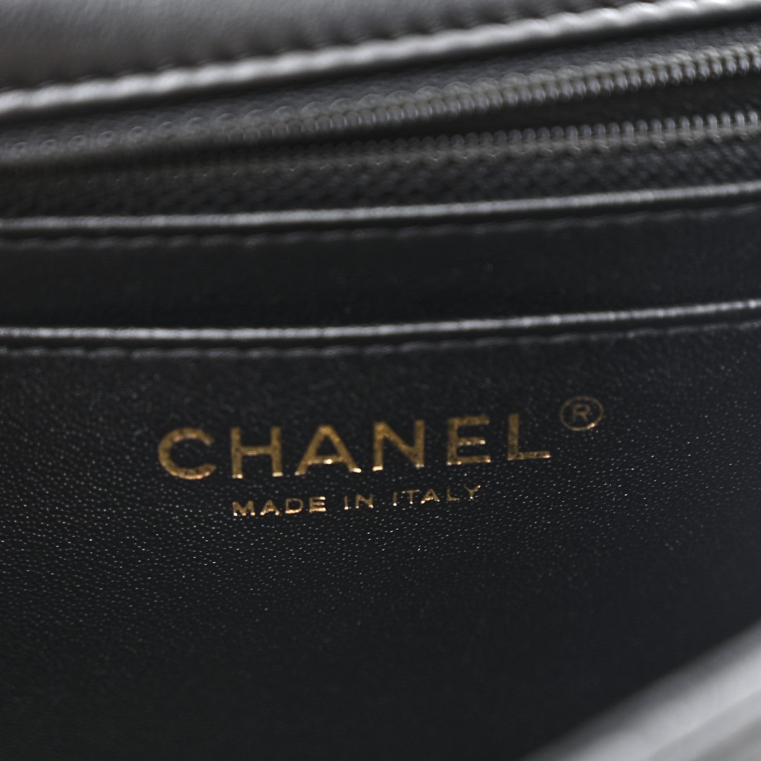 Chanel Lambskin Quilted Mini Rectangular Flap Black 6 of 11