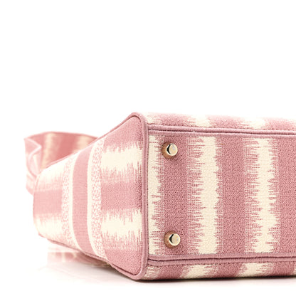 Christian Dior Canvas Medium D-Stripes Lady D-Lite Pink 8 of 9