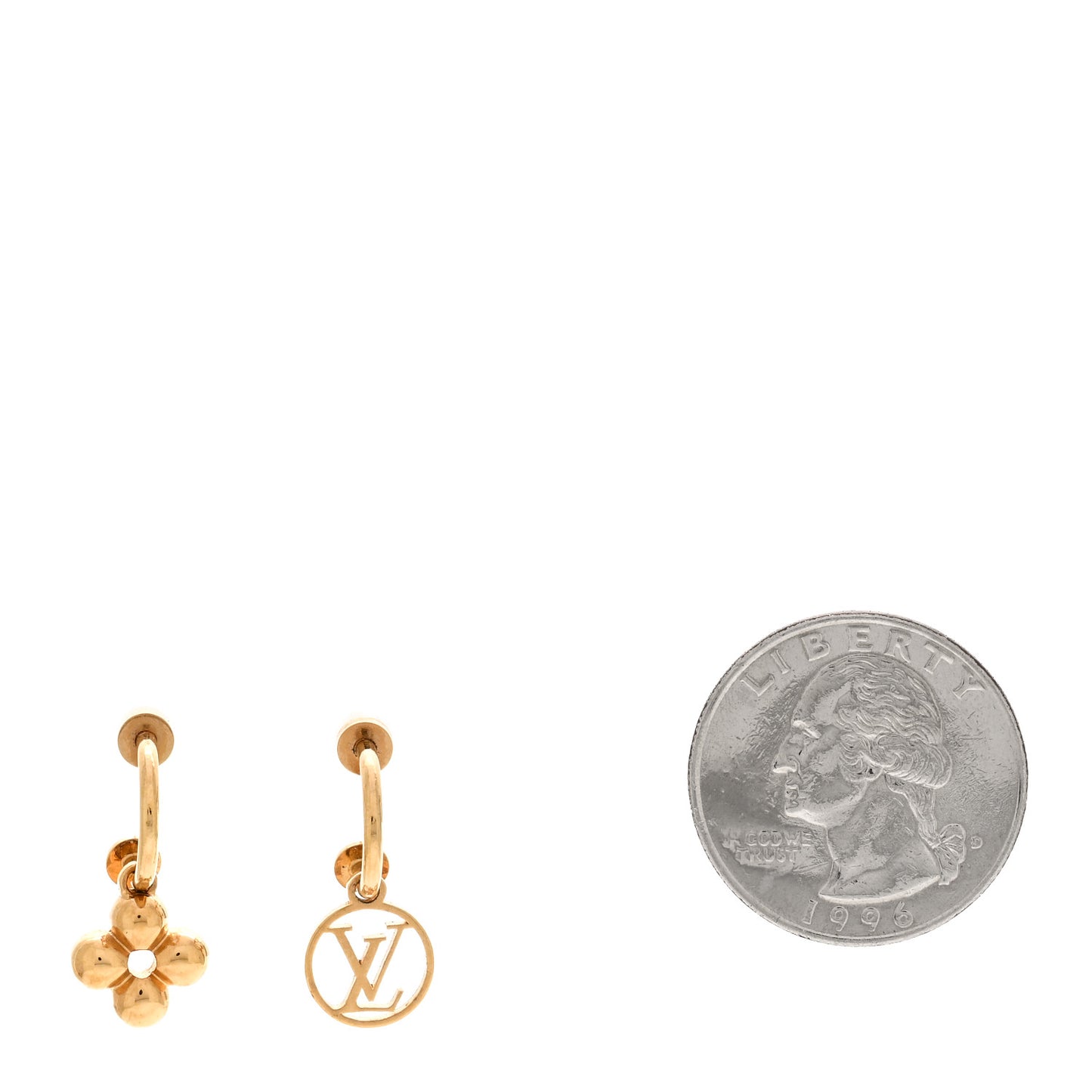 Brass Blooming Earrings Gold