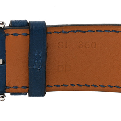 Hermes Swift Medor 40mm Apple Watch Single Tour Band Deep Blue 3 of 4