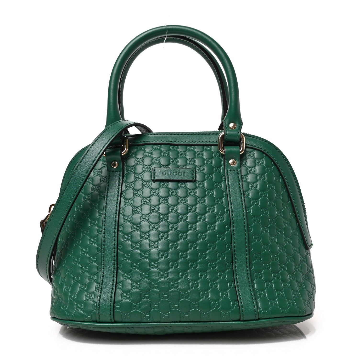 Gucci Soft Microguccissima Mini Dome Bag Emerald 2 of 17