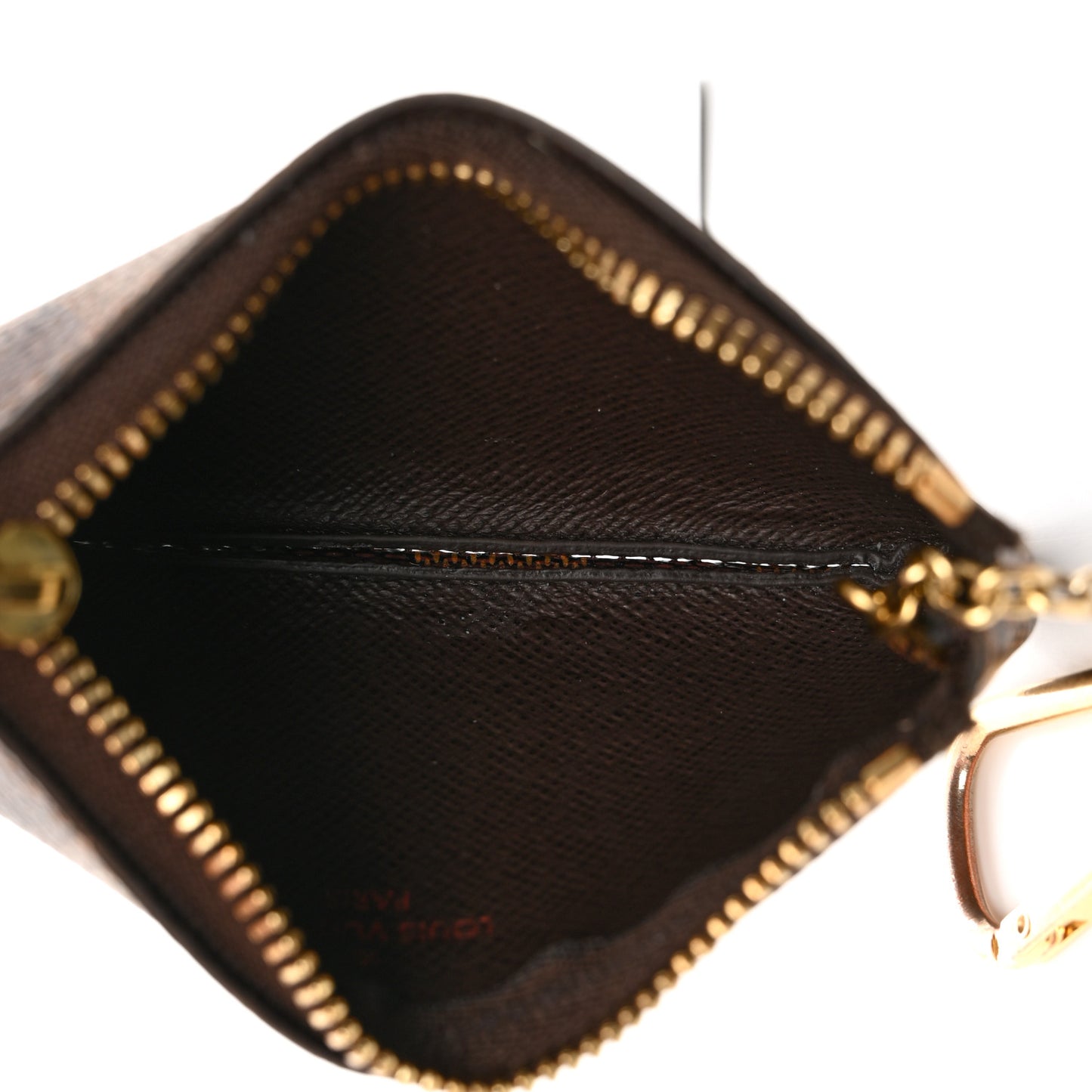 LOUIS VUITTON Damier Ebene Key Pouch