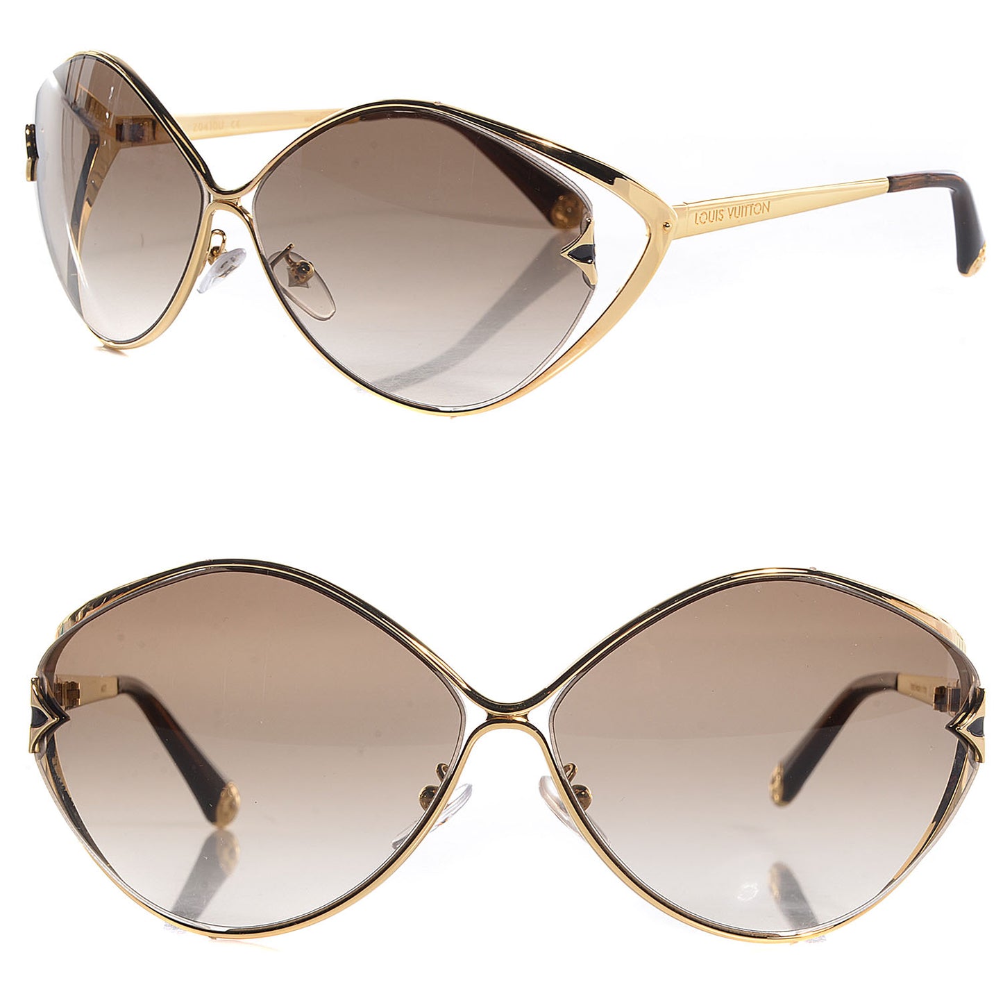 Laurel Sunglasses Z0410U Brown Glitter