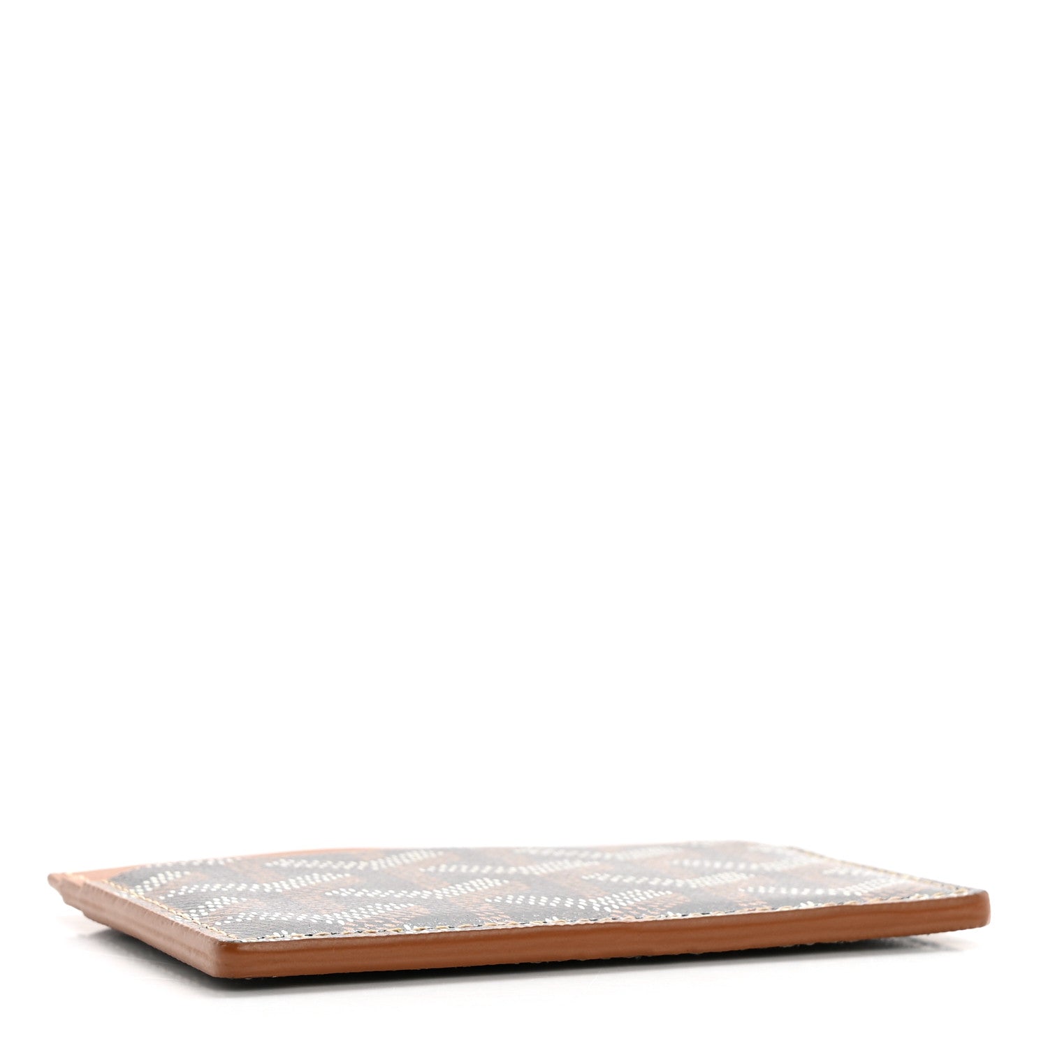 Goyard Goyardine Saint Sulpice Card Holder Black Gold 4 of 7