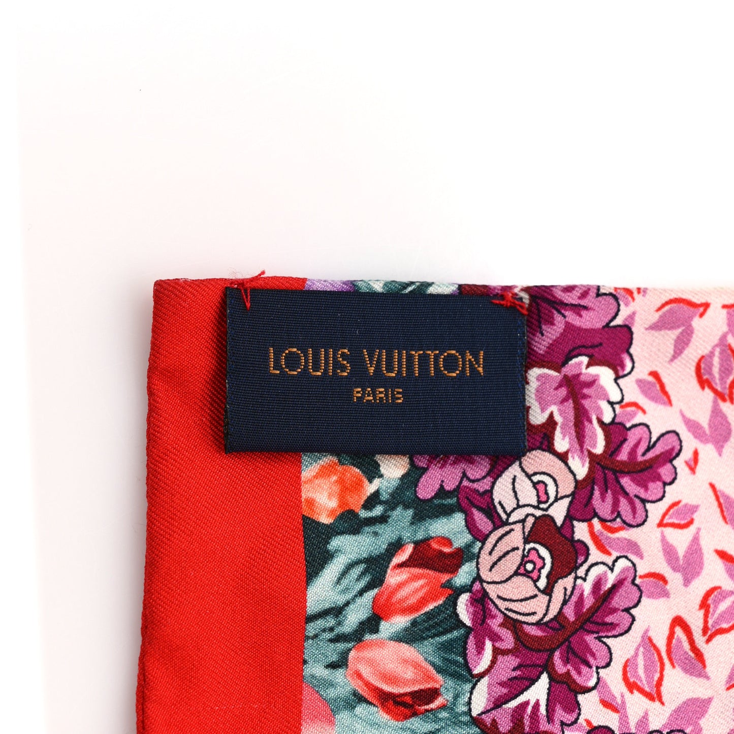 Silk Louis In The Garden Bandeau Fuchsia