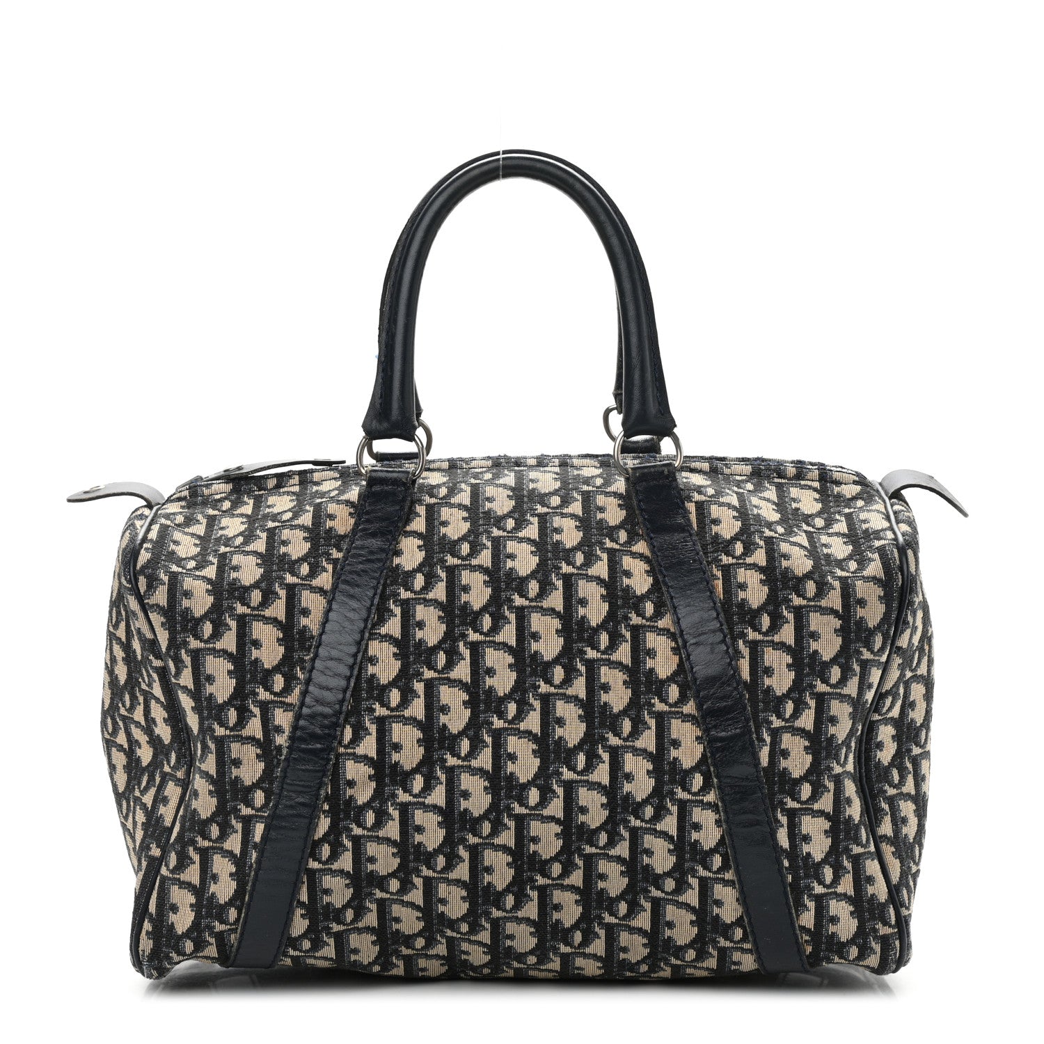 Christian Dior Monogram Boston Navy Blue 1 of 16