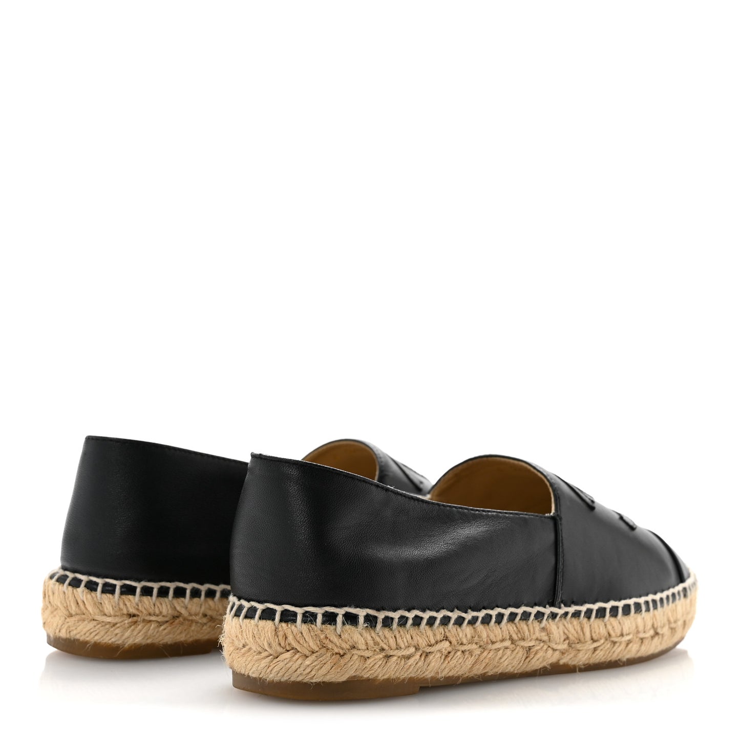 Lambskin CC Espadrilles 39 Black 39 Black