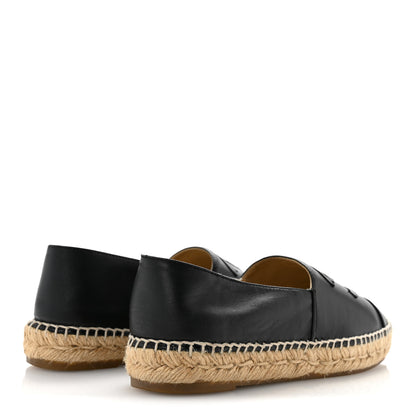Chanel Lambskin CC Espadrilles 39 Black 39 Black 5 of 11
