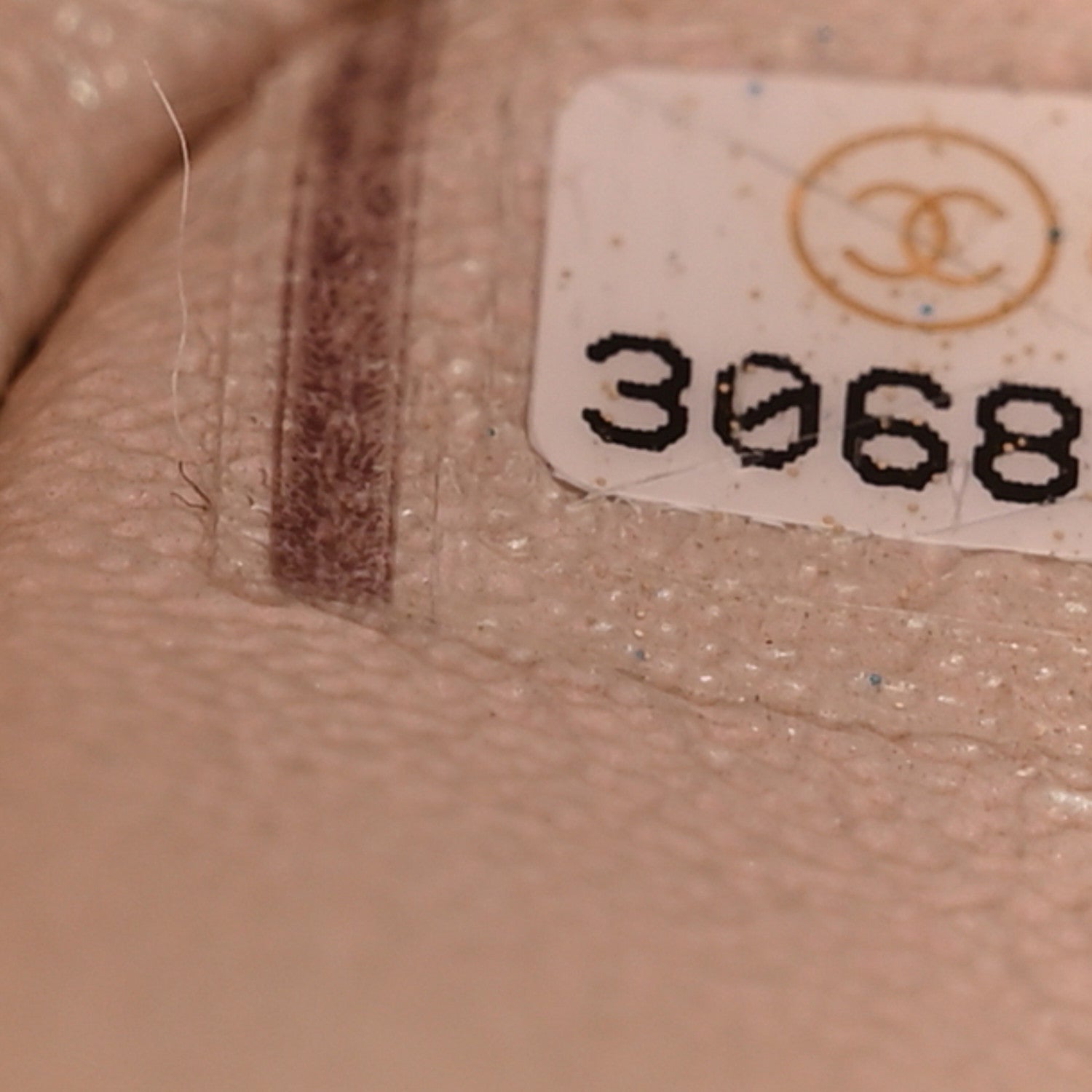 Chanel Iridescent Lambskin Quilted Mini Rectangular Flap Ivory 7 of 13