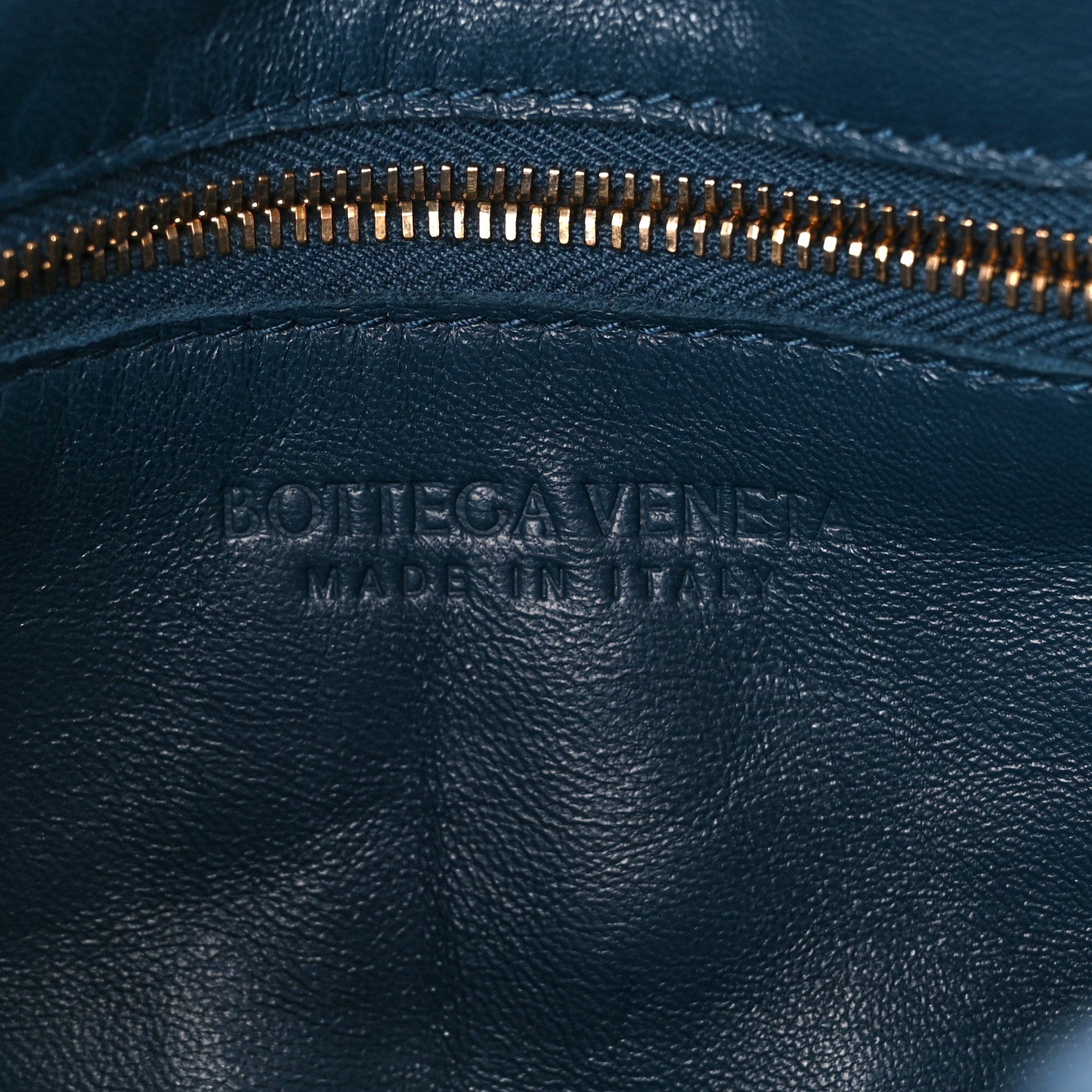 Bottega Veneta Grained Calfskin Maxi Intrecciato Cassette Crossbody Bag Deep Blue 7 of 12