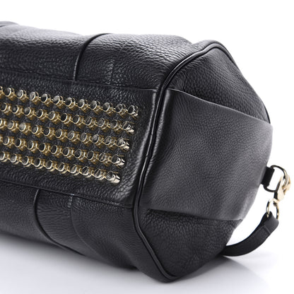 Alexander Wang Pebbled Lambskin Rocco Black Pale Gold Hardware 7 of 10