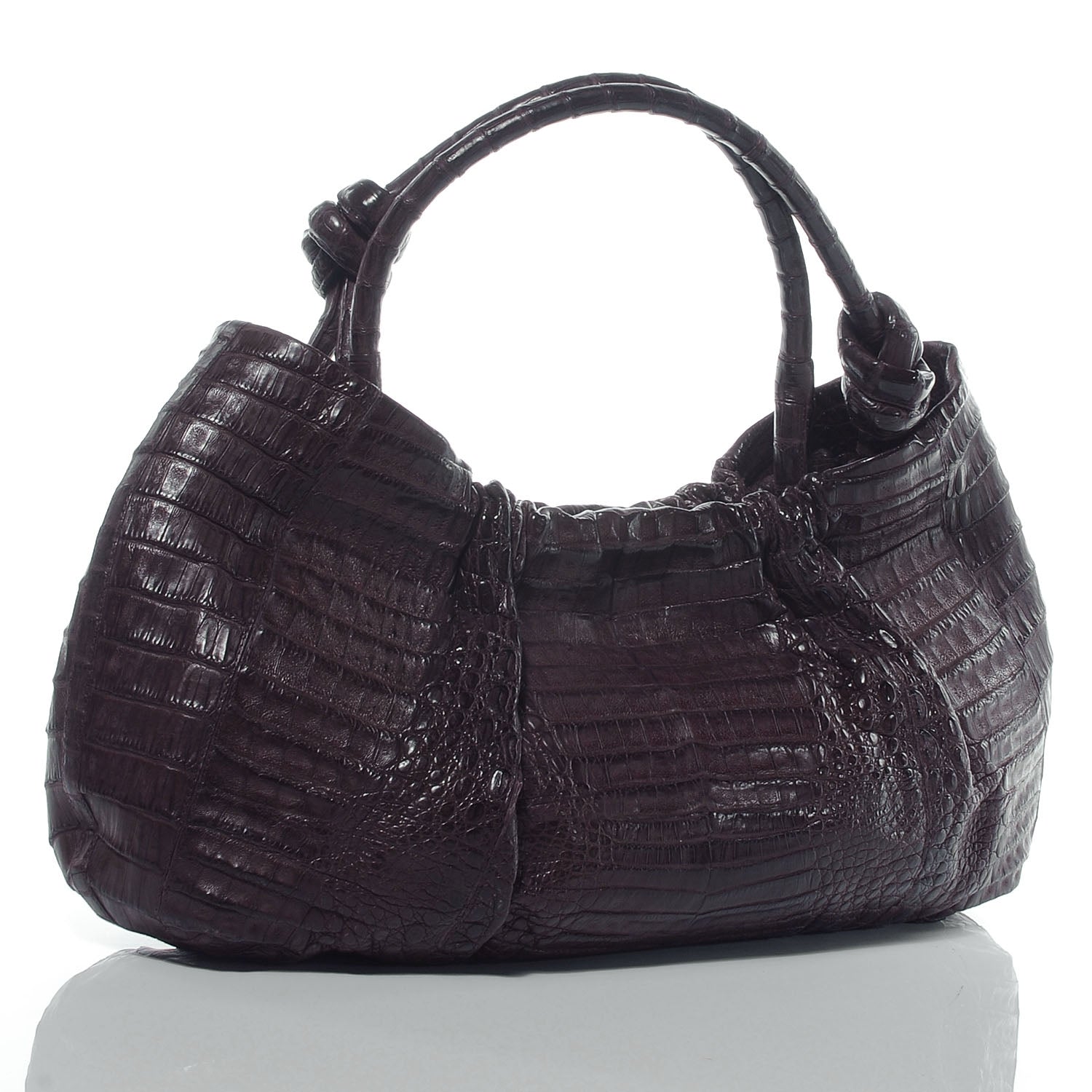 Nancy Gonzalez Crocodile Hobo Purple 3 of 6