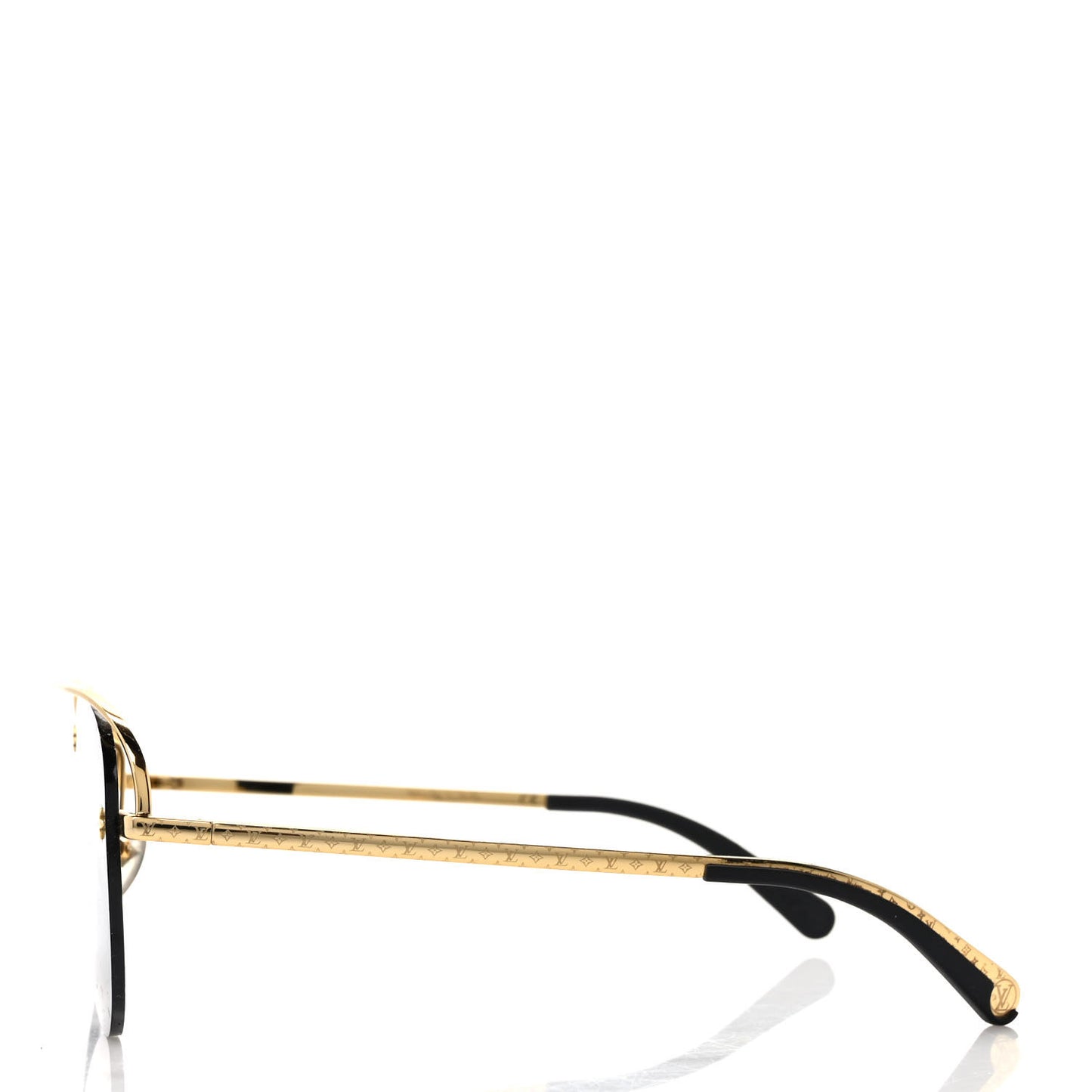 Metal Monogram Grease Sunglasses Z1172W Dark Gun