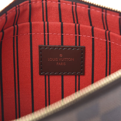 Louis Vuitton Damier Ebene Neverfull MM GM Pochette 6 of 13