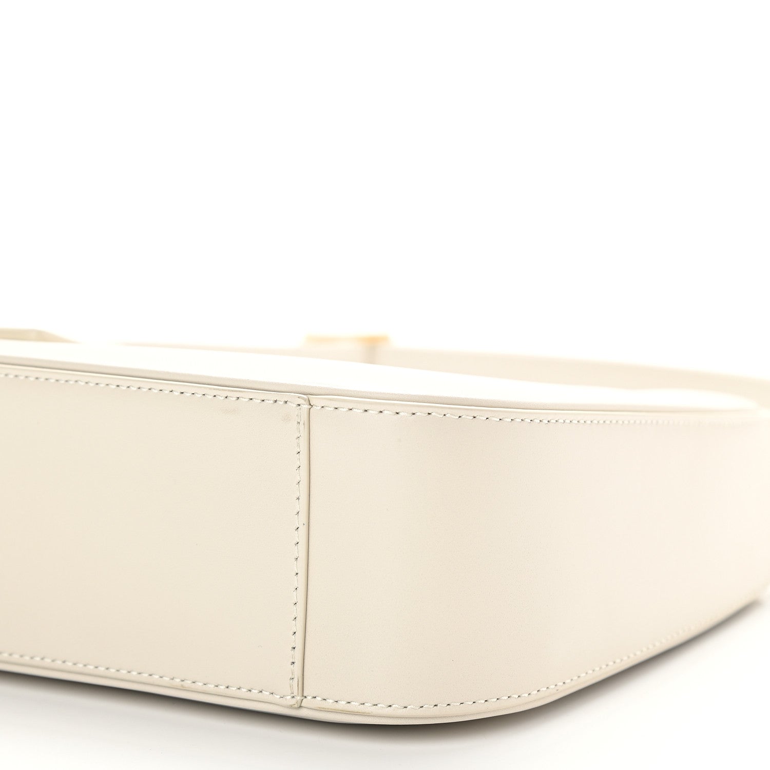 Saint Laurent Smooth Calfskin Le 5 A 7 Hobo Blanc Vintage 8 of 8